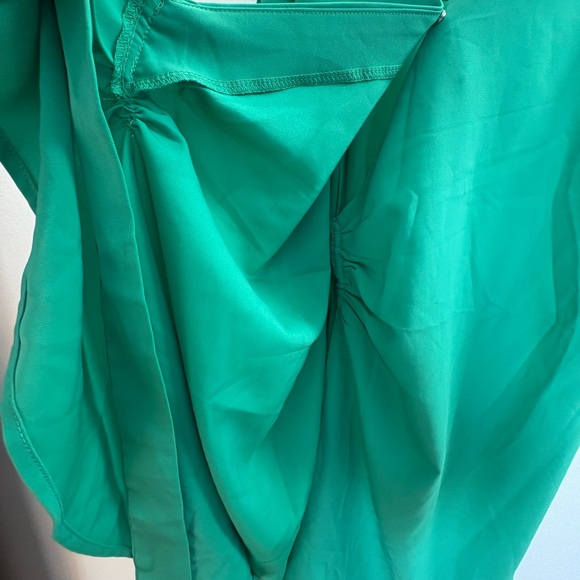 Cupshe Green Wrap Dress L - Picture 6 of 10